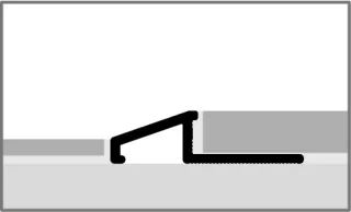 Küberit Anpassungsprofile RR080 Küberit Profile Systems - Küberit Anpassungsprofile RR080