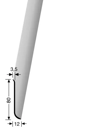 Küberit Sockelleisten 913 Küberit Profile Systems - Küberit Sockelleisten 913