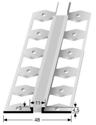 Küberit Dehnfugenprofile 301S Küberit Profile Systems - Küberit Dehnfugenprofile 301S