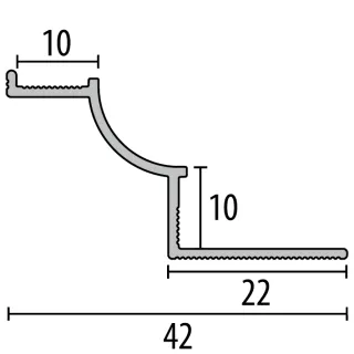 Küberit Profile Systems - Küberit Wandkantenprofile Hohlkehlprofile CC100