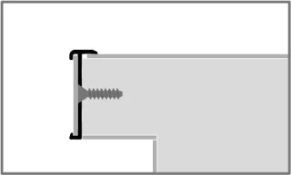 Küberit Profile Systems - Küberit Treppenkantenprofile Endstücke links 845
