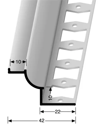 Küberit Profile Systems - Küberit Wandkantenprofile Hohlkehlprofile CC100