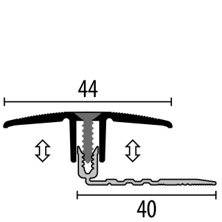 Küberit Übergangsprofile 90° Ecken 388XXL Küberit Profile Systems - Küberit Übergangsprofile 90° Ecken 388XXL