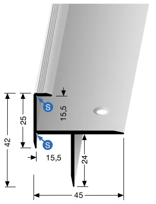 Küberit Treppenkantenprofile 206 Küberit Profile Systems - Küberit Treppenkantenprofile 206