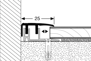 Küberit Abschlussprofile 587XL Küberit Profile Systems - Küberit Abschlussprofile 587XL