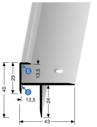 Küberit Treppenkantenprofile 207 Küberit Profile Systems - Küberit Treppenkantenprofile 207