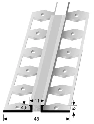Küberit Dehnfugenprofile 302S Küberit Profile Systems - Küberit Dehnfugenprofile 302S