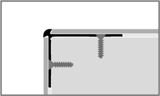 Küberit Treppenkantenprofile Fertigwinkel mit runden Ecken 871 Küberit Profile Systems - Küberit Treppenkantenprofile Fertigwinkel mit runden Ecken 871