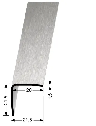 Küberit Eckschutzwinkel 272 Küberit Profile Systems - Küberit Eckschutzwinkel 272 (GTIN: 4019907268648, HAN: 2272724024)