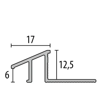 Küberit Anpassungsprofile RC125 Küberit Profile Systems - Küberit Anpassungsprofile RC125