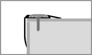 Küberit Treppenkantenprofile 708N Küberit Profile Systems - Küberit Treppenkantenprofile 708N