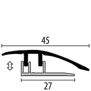 Küberit Anpassungsprofile 586L Küberit Profile Systems - Küberit Anpassungsprofile 586L