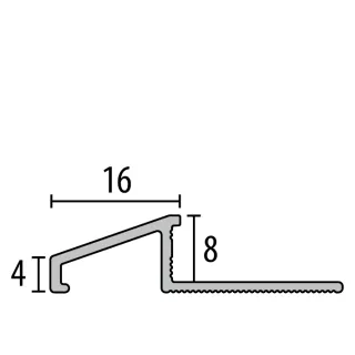 Küberit Anpassungsprofile RR080 Küberit Profile Systems - Küberit Anpassungsprofile RR080