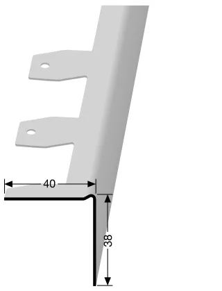 Küberit Reparaturwinkel RW38 Küberit Profile Systems - Küberit Reparaturwinkel RW38 (GTIN: 4019907021366, HAN: 14900021)