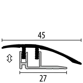Küberit Anpassungsprofile 586XL Küberit Profile Systems - Küberit Anpassungsprofile 586XL