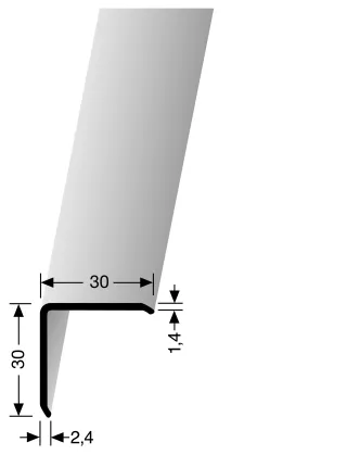 Küberit Eckschutzwinkel 273 Küberit Profile Systems - Küberit Eckschutzwinkel 273