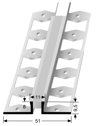 Küberit Dehnfugenprofile 303S Küberit Profile Systems - Küberit Dehnfugenprofile 303S