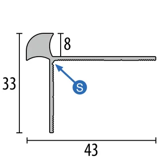 Küberit Treppenkantenprofile 875 Küberit Profile Systems - Küberit Treppenkantenprofile 875