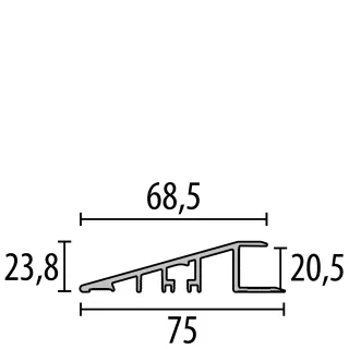 Küberit Rampenprofile 90° Ecken 267 Küberit Profile Systems - Küberit Rampenprofile 90° Ecken 267 (GTIN: 4019907176646, HAN: 2112670349)