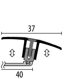Küberit Übergangsprofile 888 Küberit Profile Systems - Küberit Übergangsprofile 888