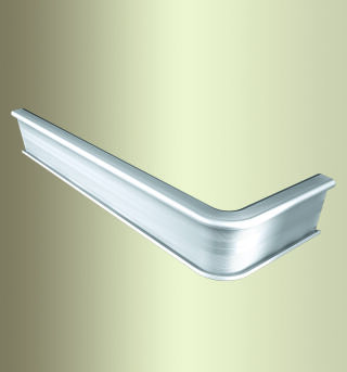Küberit Treppenkantenprofile Fertigwinkel mit runden Ecken 846 Küberit Profile Systems - Küberit Treppenkantenprofile Fertigwinkel mit runden Ecken 846