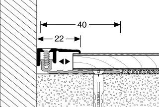 Küberit Abschlussprofile 387AS Küberit Profile Systems - Küberit Abschlussprofile 387AS