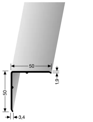 Küberit Eckschutzwinkel 275 Küberit Profile Systems - Küberit Eckschutzwinkel 275