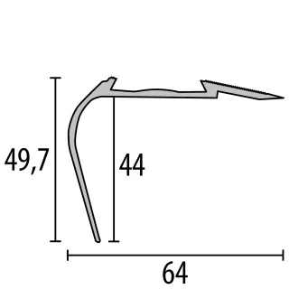 Küberit Treppenkantenprofile 707 Küberit Profile Systems - Küberit Treppenkantenprofile 707