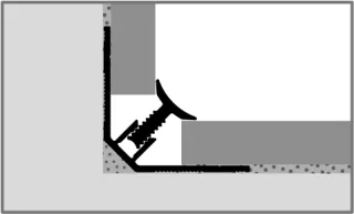 Küberit Clip-Innenecken 162 Küberit Profile Systems - Küberit Clip-Innenecken 162