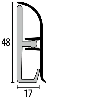 Küberit Profile Systems - Küberit Sockelleisten 930