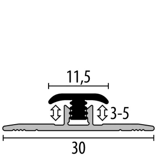 Küberit Clip-Verbinder 179 Küberit Profile Systems - Küberit Clip-Verbinder 179