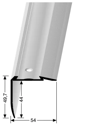 Küberit Treppenkantenprofile 708N Küberit Profile Systems - Küberit Treppenkantenprofile 708N