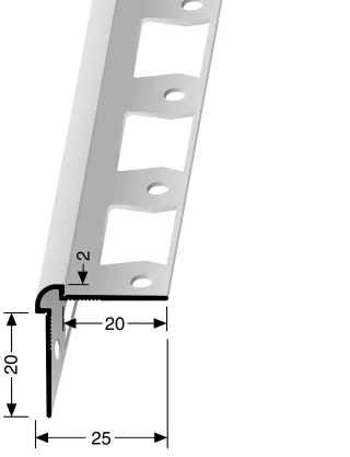 Küberit Außenecken 150 Küberit Profile Systems - Küberit Außenecken 150