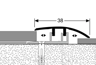 Küberit Anpassungsprofile 676 Küberit Profile Systems - Küberit Anpassungsprofile 676