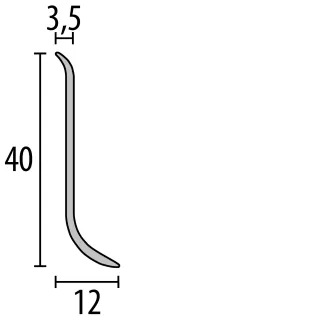 Küberit Sockelleisten 910 Küberit Profile Systems - Küberit Sockelleisten 910