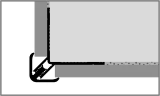 Küberit Clip-Außenecken 151 Küberit Profile Systems - Küberit Clip-Außenecken 151