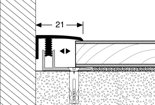 Küberit Abschlussprofile 557 Küberit Profile Systems - Küberit Abschlussprofile 557