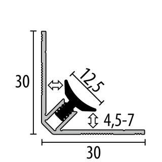 Küberit Clip-Innenecken 161 Küberit Profile Systems - Küberit Clip-Innenecken 161