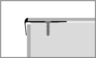 Küberit Treppenkantenprofile Fertigwinkel mit runden Ecken 860 Küberit Profile Systems - Küberit Treppenkantenprofile Fertigwinkel mit runden Ecken 860