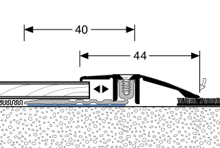 Küberit Anpassungsprofile 286 Küberit Profile Systems - Küberit Anpassungsprofile 286
