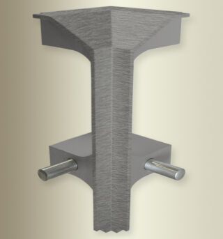 Küberit Sockelleisten 135° Innenecken 934D Küberit Profile Systems - Küberit Sockelleisten 135° Innenecken 934D