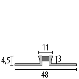 Küberit Dehnfugenprofile 301S Küberit Profile Systems - Küberit Dehnfugenprofile 301S