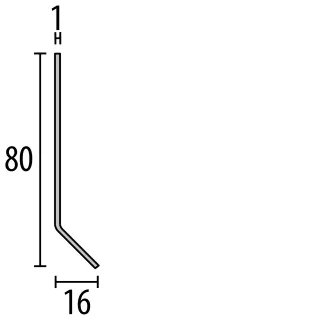 Küberit Sockelleisten 916 Küberit Profile Systems - Küberit Sockelleisten 916 (GTIN: 4019907310729, HAN: 2209164024)
