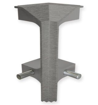 Küberit Sockelleisten 135° Innenecken 934D Küberit Profile Systems - Küberit Sockelleisten 135° Innenecken 934D