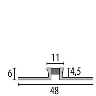 Küberit Dehnfugenprofile 302S Küberit Profile Systems - Küberit Dehnfugenprofile 302S