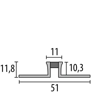 Küberit Dehnfugenprofile 304S Küberit Profile Systems - Küberit Dehnfugenprofile 304S