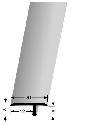 Küberit T-Profile 291 Küberit Profile Systems - Küberit T-Profile 291