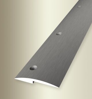 Küberit Profile Systems - Anpassungsprofil 2700 mm SBS Typ 250 S Alu elox. edelstahloptik f.g. 3 mm seitlich versenkt gebohrt (GTIN: 4019907148988, HAN: 31750025)