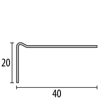 Küberit Reparaturwinkel RW20 Küberit Profile Systems - Küberit Reparaturwinkel RW20 (GTIN: 4019907021342, HAN: 14900011)