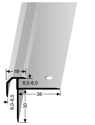 Küberit Treppenkantenprofile 838 Küberit Profile Systems - Küberit Treppenkantenprofile 838